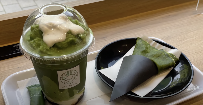 Hiroshima matcha specialty store If you like matcha go to the cha